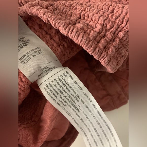 Abercrombie Pleated Wide Strap Button-Through Cami - Picture 5 of 8